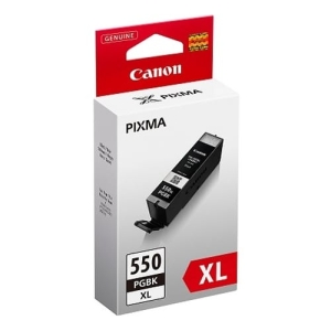 Canon PGI-550XL PGBK w/o sec cartucho de tinta 1 pieza(s) Original Alto rendimiento (XL)