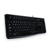 Logitech K120 Corded Keyboard teclado USB Griego Negro Logitech K120 Corded Keyboard teclado USB Griego Negro
