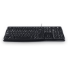 Logitech Keyboard K120 for Business teclado USB QWERTZ Checa Negro