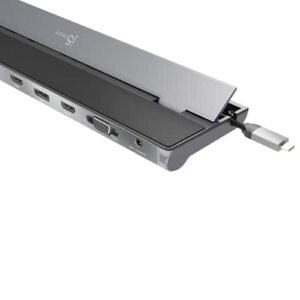 j5create JCD543P-EN Estación de acoplamiento de pantalla triple USB-C® con adaptador PD de 100 W - UE j5create JCD543P-EN Estación de acoplamiento de pantalla triple USB-C® con adaptador PD de 100 W - UE