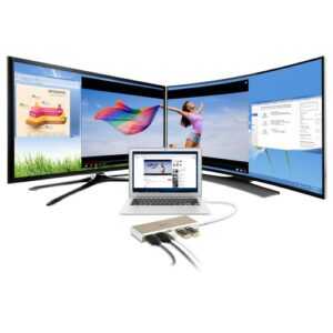 j5create JCD381-N USB Type-C™ Dual HDMI Mini Dock-Ethernet/ USB 3.1 HUB / PD2.0 j5create JCD381-N USB Type-C™ Dual HDMI Mini Dock-Ethernet/ USB 3.1 HUB / PD2.0