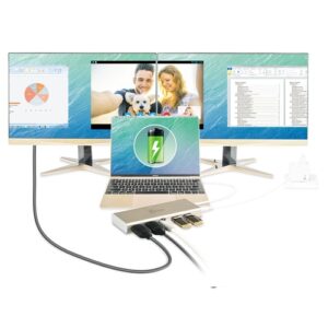 j5create JCD381-N USB Type-C™ Dual HDMI Mini Dock-Ethernet/ USB 3.1 HUB / PD2.0 j5create JCD381-N USB Type-C™ Dual HDMI Mini Dock-Ethernet/ USB 3.1 HUB / PD2.0