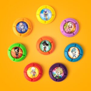 FR-TEC PS4 Dragon Ball Grips Set Fighters Botones analógicos FR-TEC PS4 Dragon Ball Grips Set Fighters Botones analógicos