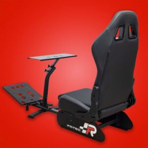 FR-TEC FT7010 silla para videojuegos Silla para videojuegos de PC Asiento (de seguridad) de butaca Negro FR-TEC FT7010 silla para videojuegos Silla para videojuegos de PC Asiento (de seguridad) de butaca Negro