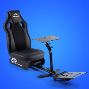 FR-TEC Sprint Negro, Azul Silla gaming con simulador de carreras FR-TEC Sprint Negro, Azul Silla gaming con simulador de carreras