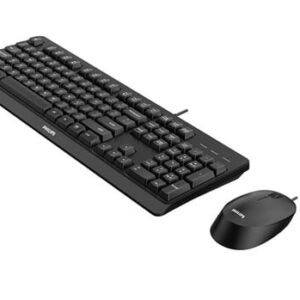Philips 2000 series SPT6207BL/16 teclado Ratón incluido USB QWERTY Inglés Negro