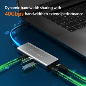 j5create JCD403-N Concentrador de múltiples puertos USB4® de 8K j5create JCD403-N Concentrador de múltiples puertos USB4® de 8K