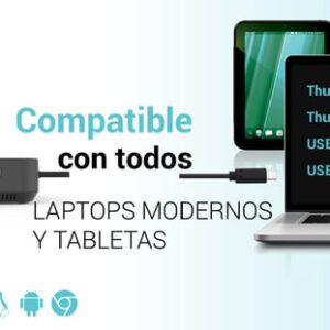 i-tec USB-C HDMI Dual DP Docking Station with Power Delivery 100 W + Universal Charger 100 W i-tec USB-C HDMI Dual DP Docking Station with Power Delivery 100 W