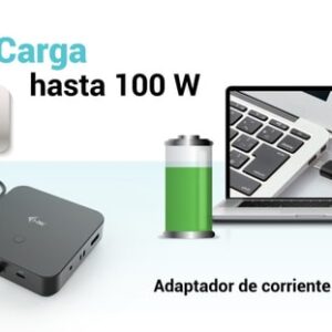 i-tec USB-C HDMI Dual DP Docking Station with Power Delivery 100 W i-tec USB-C HDMI Dual DP Docking Station with Power Delivery 100 W