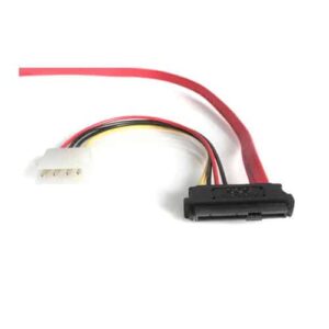 StarTech.com Adaptador Cable de 45cm Divisor SAS 29 Pines a Molex Macho LP4 y SATA - SFF-8482 StarTech.com Adaptador Cable de 45cm Divisor SAS 29 Pines a Molex Macho LP4 y SATA – SFF-8482