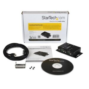 StarTech.com Concentrador Hub Industrial de 2 Puertos Serie Serial RS232 a USB Montaje Riel DIN Pared StarTech.com Concentrador Hub Industrial de 2 Puertos Serie Serial RS232 a USB Montaje Riel DIN Pared