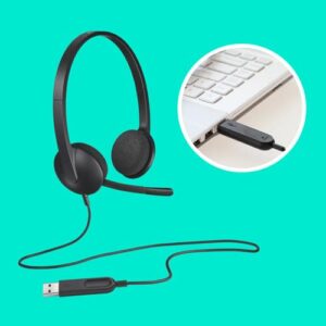 Logitech Usb H340 Auriculares Alámbrico Diadema Oficina/Centro de llamadas USB tipo A Negro Logitech Usb H340 Auriculares Alámbrico Diadema Oficina/Centro de llamadas USB tipo A Negro