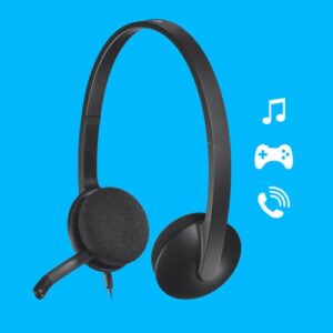 Logitech Usb H340 Auriculares Alámbrico Diadema Oficina/Centro de llamadas USB tipo A Negro Logitech Usb H340 Auriculares Alámbrico Diadema Oficina/Centro de llamadas USB tipo A Negro