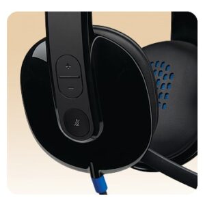 Logitech H540 USB Computer Headset Auriculares Alámbrico Diadema Oficina/Centro de llamadas USB tipo A Negro Logitech H540 USB Computer Headset Auriculares Alámbrico Diadema Oficina/Centro de llamadas USB tipo A Negro