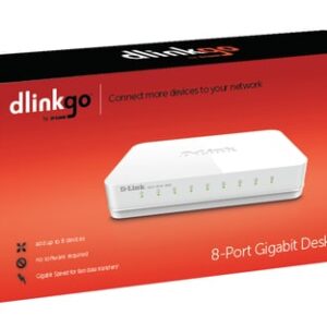 D-Link GO-SW-8G switch No administrado Blanco