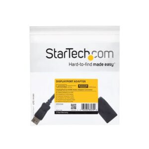 StarTech.com Adaptador de Vídeo DisplayPort a HDMI - Conversor DP - 1920x1200 - Pasivo StarTech.com Adaptador de Vídeo DisplayPort a HDMI – Conversor DP – 1920×1200 – Pasivo