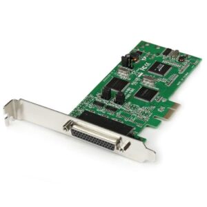 StarTech.com Tarjeta Adaptadora PCI Express PCIe de 4 Puertos Serie Serial Combo RS232 y RS485 RS 422 DB9 StarTech.com Tarjeta Adaptadora PCI Express PCIe de 4 Puertos Serie Serial Combo RS232 y RS485 RS 422 DB9