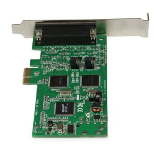 StarTech.com Tarjeta Adaptadora PCI Express PCIe de 4 Puertos Serie Serial Combo RS232 y RS485 RS 422 DB9 StarTech.com Tarjeta Adaptadora PCI Express PCIe de 4 Puertos Serie Serial Combo RS232 y RS485 RS 422 DB9