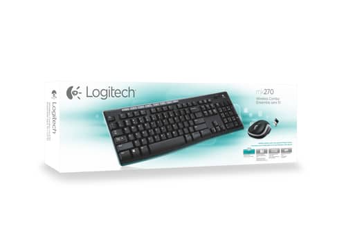 Logitech Wireless Combo MK270 teclado Ratón incluido USB QWERTY Italiano Negro Logitech Wireless Combo MK270 teclado Ratón incluido USB QWERTY Italiano Negro