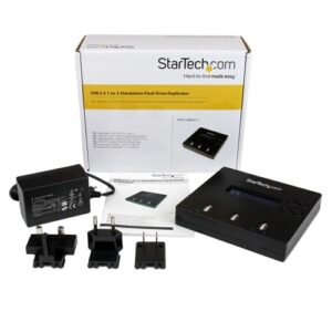 StarTech.com Duplicador y Borrador Autónomo 1:2 para Unidades de Disco Flash StarTech.com Duplicador y Borrador Autónomo 1:2 para Unidades de Disco Flash