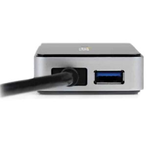StarTech.com Adaptador de Vídeo Externo USB 3.0 a HDMI con Hub USB 1 Puerto - Tarjeta Gráfica Cable - 1080p StarTech.com Adaptador de Vídeo Externo USB 3.0 a HDMI con Hub USB 1 Puerto – Tarjeta Gráfica Cable – 1080p