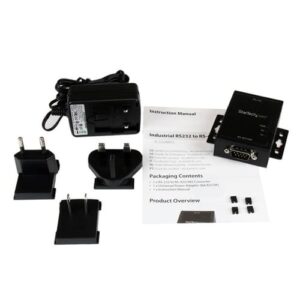 StarTech.com Conversor Adaptador Serie RS232 a RSS422 y RS485 – Puerto Serial DB9 Protección Electrostática 15KV