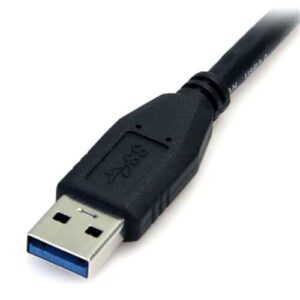 StarTech.com Cable 50cm USB 3.0 Super Speed SS Micro USB B Macho a USB A Macho Adaptador - Negro StarTech.com Cable 50cm USB 3.0 Super Speed SS Micro USB B Macho a USB A Macho Adaptador – Negro