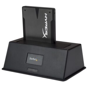 StarTech.com Estación de Acoplamiento USB 3.0 UASP para Conexión de Disco Duro SSD – Docking Station