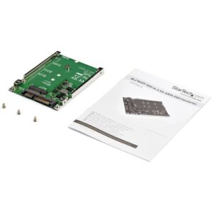 StarTech.com Adaptador Conversor SSD M.2 NGFF a SATA de 2,5 Pulgadas – Convertidor M2 a SATA