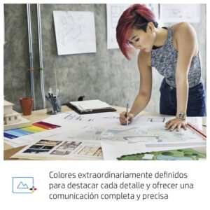 HP Cartucho de tinta DesignJet 727 gris de 130 ml