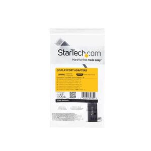StarTech.com Conversor de Vídeo DisplayPort a HDMI con Audio – Adaptador Activo DP 1.2 para Ordenadores de Sobremesa/Laptops – 4K @ 30Hz