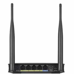 Zyxel NBG-418N v2 router inalámbrico Ethernet rápido Banda única (2,4 GHz) Negro