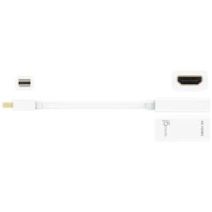 j5create JDA159-N Adaptador mini DisplayPort™ a 4K HDMI™