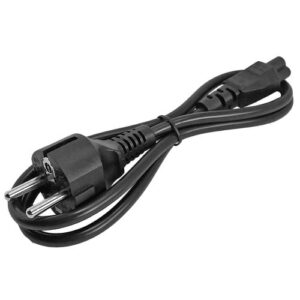 StarTech.com Cable de 1m de Alimentación para Portátiles, Enchufe UE a C5, 2,5A 250V, 18AWG, Cable de Repuesto para Cargador, Cable Hoja de Trébol Mickey Mouse, Cable para Europa, UL StarTech.com Cable de 1m de Alimentación para Portátiles, Enchufe UE a C5, 2,5A 250V, 18AWG, Cable de Repuesto para Cargador, Cable Hoja de Trébol Mickey Mouse, Cable para Europa, UL