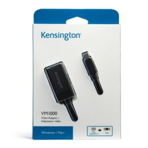 Kensington Adaptador de vídeo Mini Display Port a VGA VM1000 Kensington Adaptador de vídeo Mini Display Port a VGA VM1000