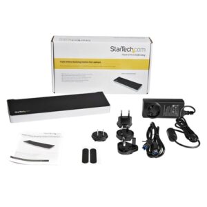 StarTech.com Docking Station USB 3.0 para Tres Monitores - 1x HDMI - 2x DisplayPort StarTech.com Docking Station USB 3.0 para Tres Monitores - 1x HDMI - 2x DisplayPort