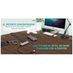 i-tec Metal Superspeed USB 3.0 4-Port Hub i-tec Metal Superspeed USB 3.0 4-Port Hub