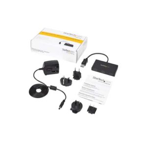 StarTech.com Splitter Multiplicador DisplayPort a 3 puertos HDMI - Hub MST DP 1.2 StarTech.com Splitter Multiplicador DisplayPort a 3 puertos HDMI – Hub MST DP 1.2