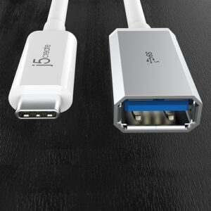 j5create JUCX05-N Adaptador USB-C® 3.1 a USB™ Type A