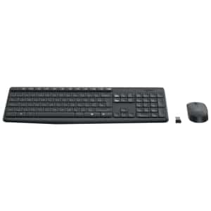 Logitech MK235 teclado Ratón incluido USB QWERTY Internacional de EE.UU. Gris
