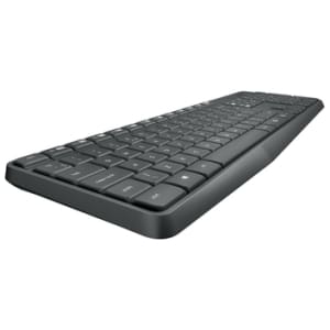 Logitech MK235 teclado Ratón incluido USB QWERTY Internacional de EE.UU. Gris