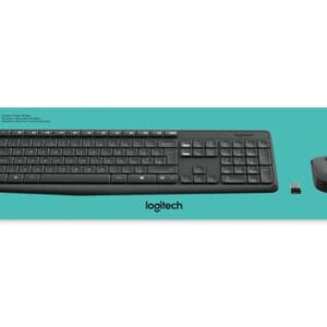 Logitech MK235 teclado Ratón incluido USB QWERTY Internacional de EE.UU. Gris