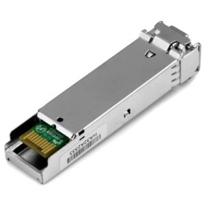 StarTech.com Paquete de 10 Módulos SFP Compatibles con HPE J4858C - 1000BASE-SX - Fibra Multimodo MMF de 1 GbE - SFP Ethernet Gigabit 1Gb - LC - 550m - 850nm - HPE 1400, 1700, 1820 DDM
