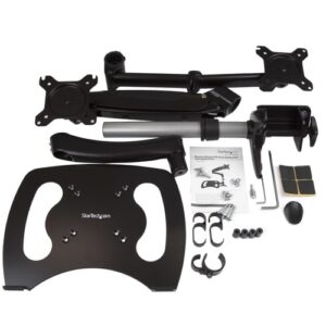 StarTech.com Brazo para un Monitor - Base para Ordenador Portátil con Ajuste de Altura de un Toque StarTech.com Brazo para un Monitor – Base para Ordenador Portátil con Ajuste de Altura de un Toque