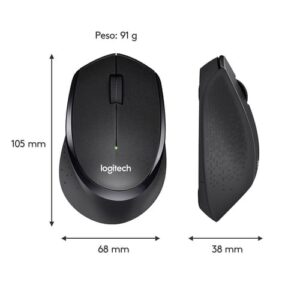 Logitech M330 Silent Plus ratón mano derecha RF inalámbrico Mecánico 1000 DPI Logitech M330 Silent Plus ratón mano derecha RF inalámbrico Mecánico 1000 DPI