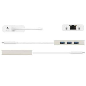 j5create JCH471-N USB-C™ Gigabit Ethernet y concentrador multiadaptador