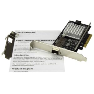 StarTech.com Tarjeta de Red PCI Express 10G con Ranura SFP+ Abierta - Chipset Intel - Multimodo y Monomodo StarTech.com Tarjeta de Red PCI Express 10G con Ranura SFP+ Abierta - Chipset Intel - Multimodo y Monomodo