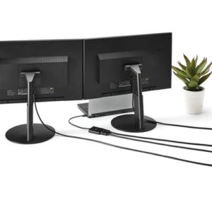 StarTech.com MSTCDP122DP Adaptador gráfico USB 3840 x 2160 Pixeles Negro