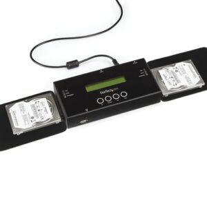 StarTech.com Duplicador y Borrador de Unidades de Disco 1:1 SATA y SAS de 3,5/2,5