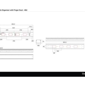 StarTech.com Gestor Organizador Vertical de Cableado con Lengüetas - 0U - 1,8m StarTech.com Gestor Organizador Vertical de Cableado con Lengüetas - 0U - 1,8m